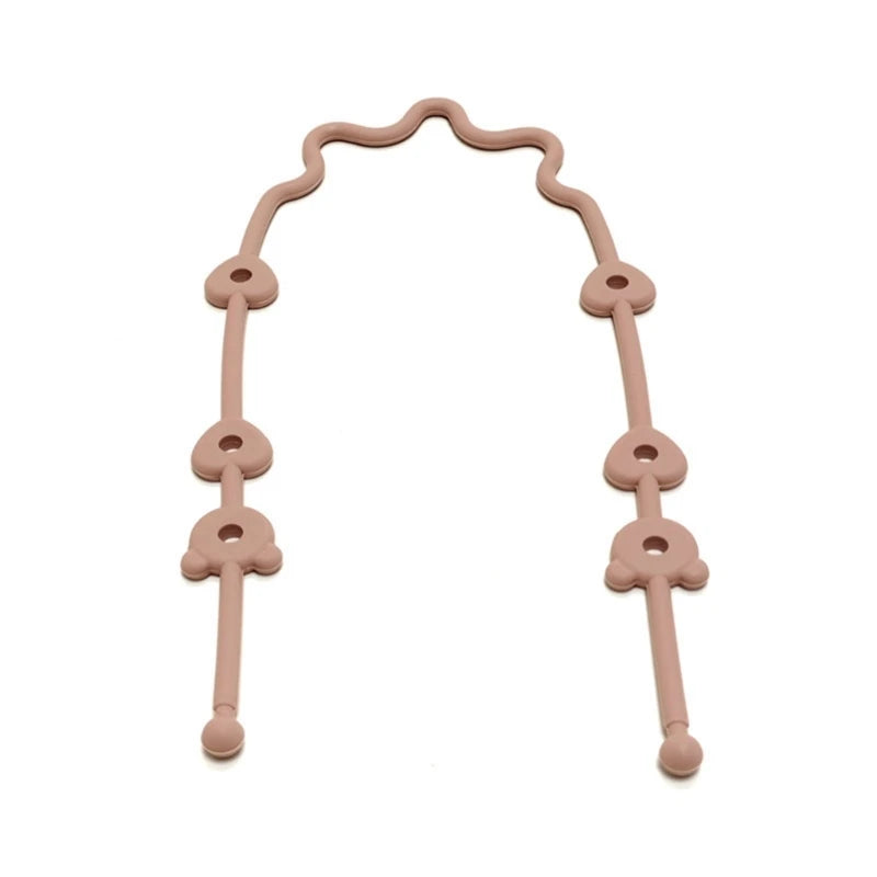 Silicone Pacifier & Cup Holder Strap