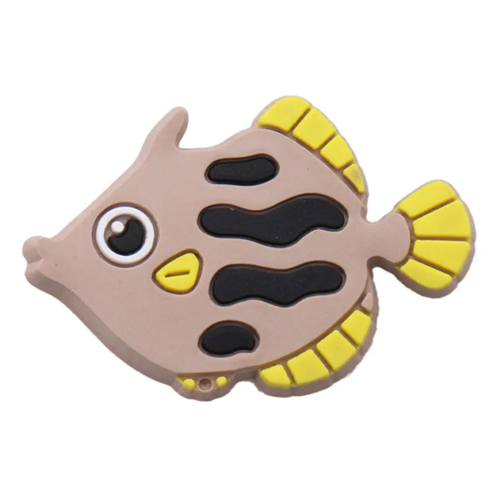 Tropical Fish & Shark Shoe Charms