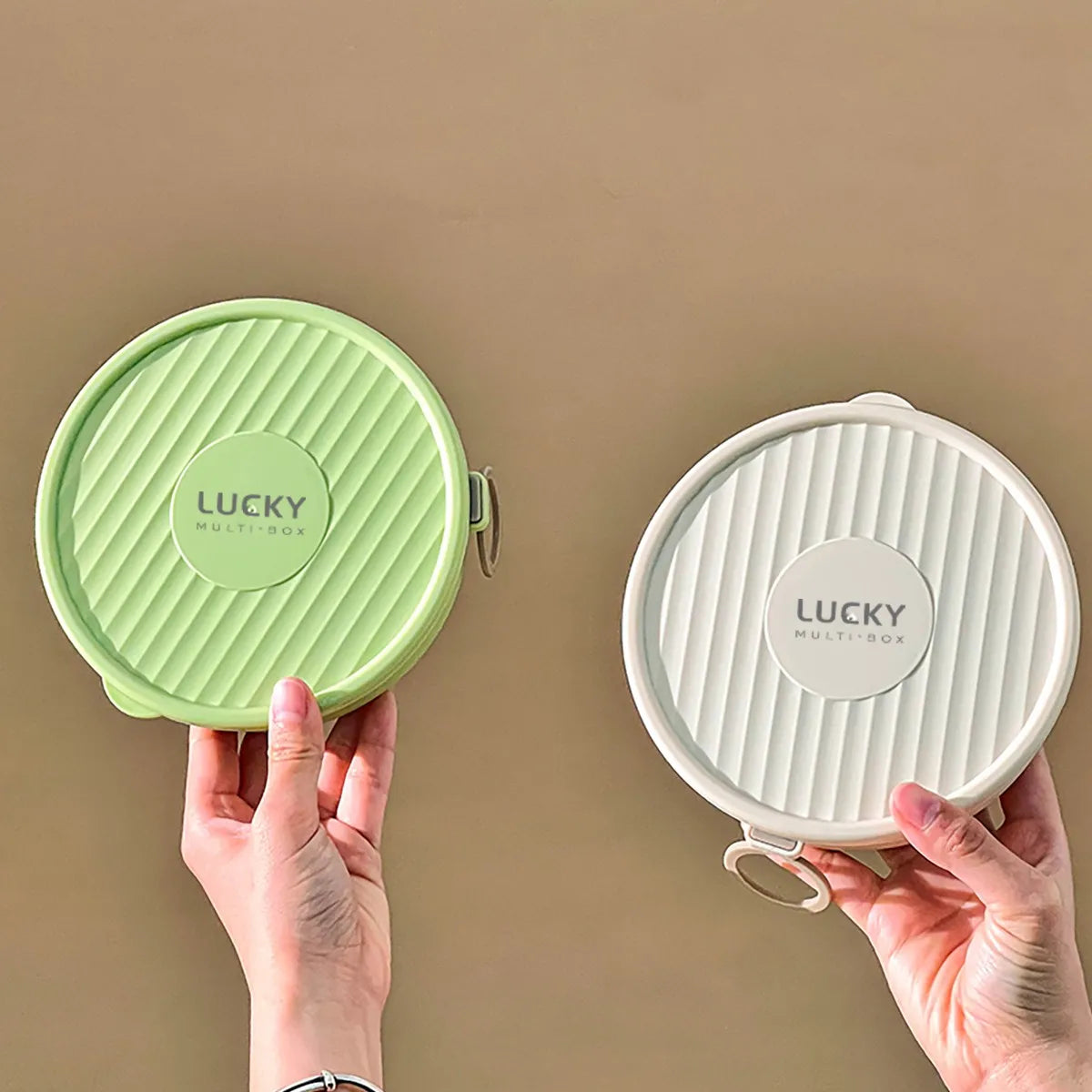 Stainless Steel Double-Layer Bento Box