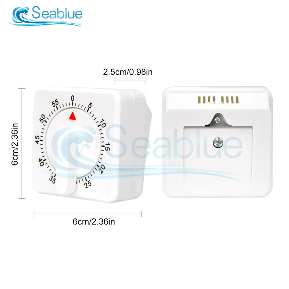 Square 60-Minute Kitchen Timer
