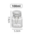 Glass Snap-Seal Storage Jar