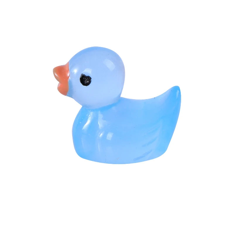 Glow-in-the-Dark Duck Shoe Charms