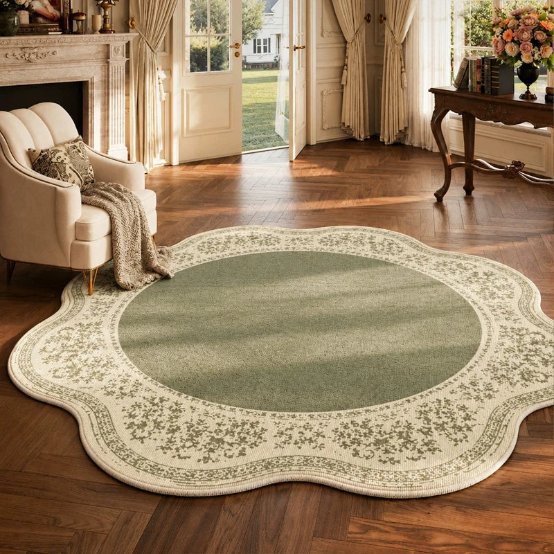 Fluffy Round Rug