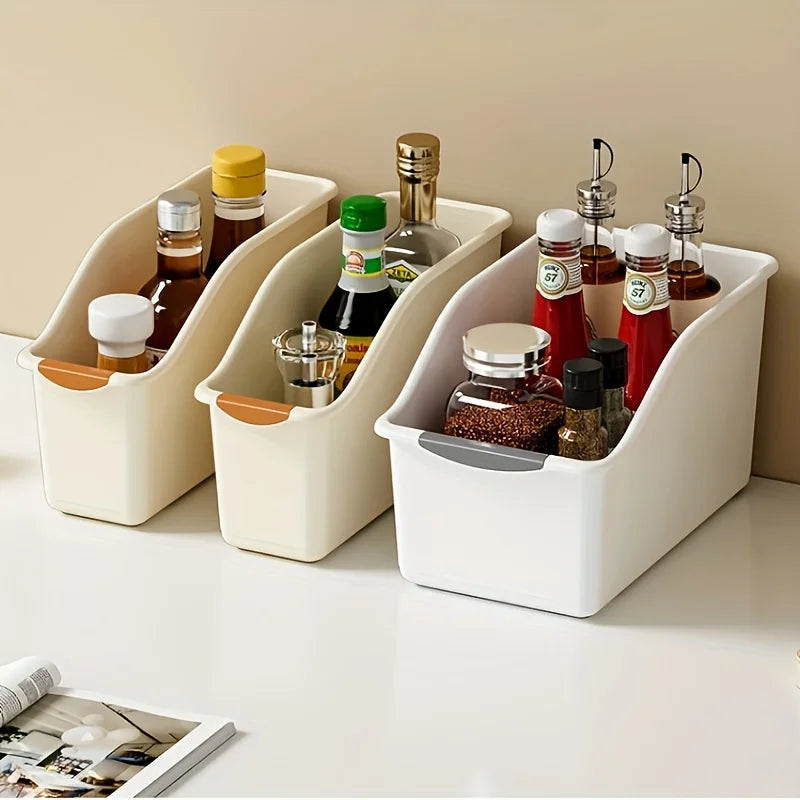 Curved Stackable Storage Bins