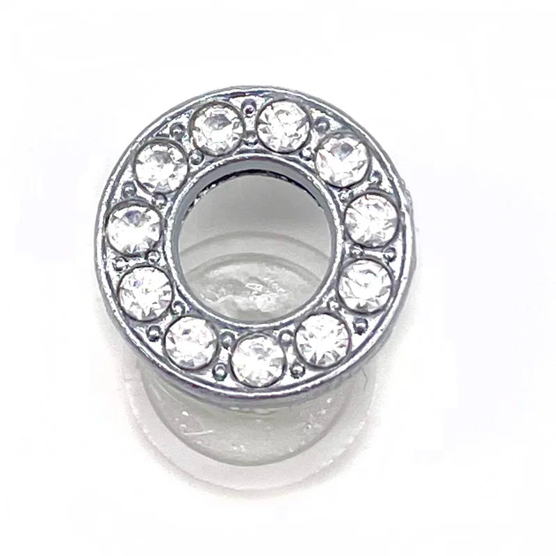Rhinestone Letter Shoe Charms