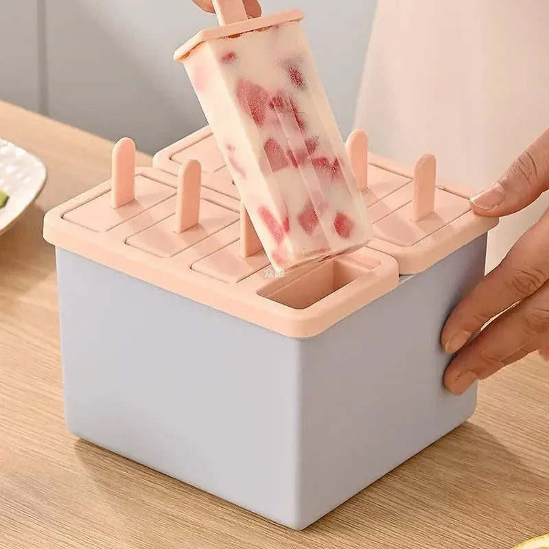 Silicone Ice Cream Mold Kit