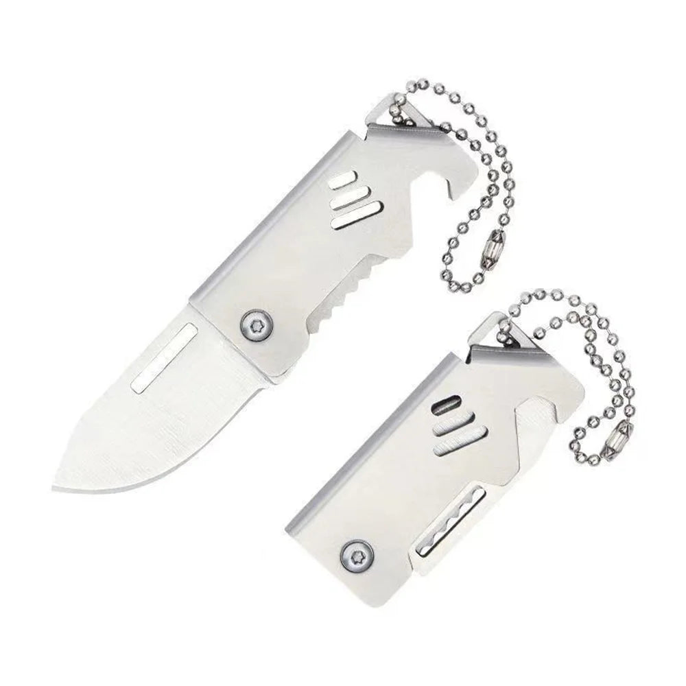 Folding Pocket Knife Keychain
