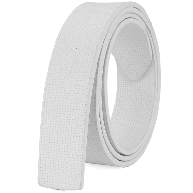 Genuine Leather Belt Strap – No Buckle