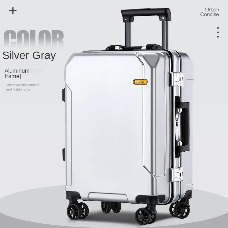 Aluminum Frame Spinner Suitcase