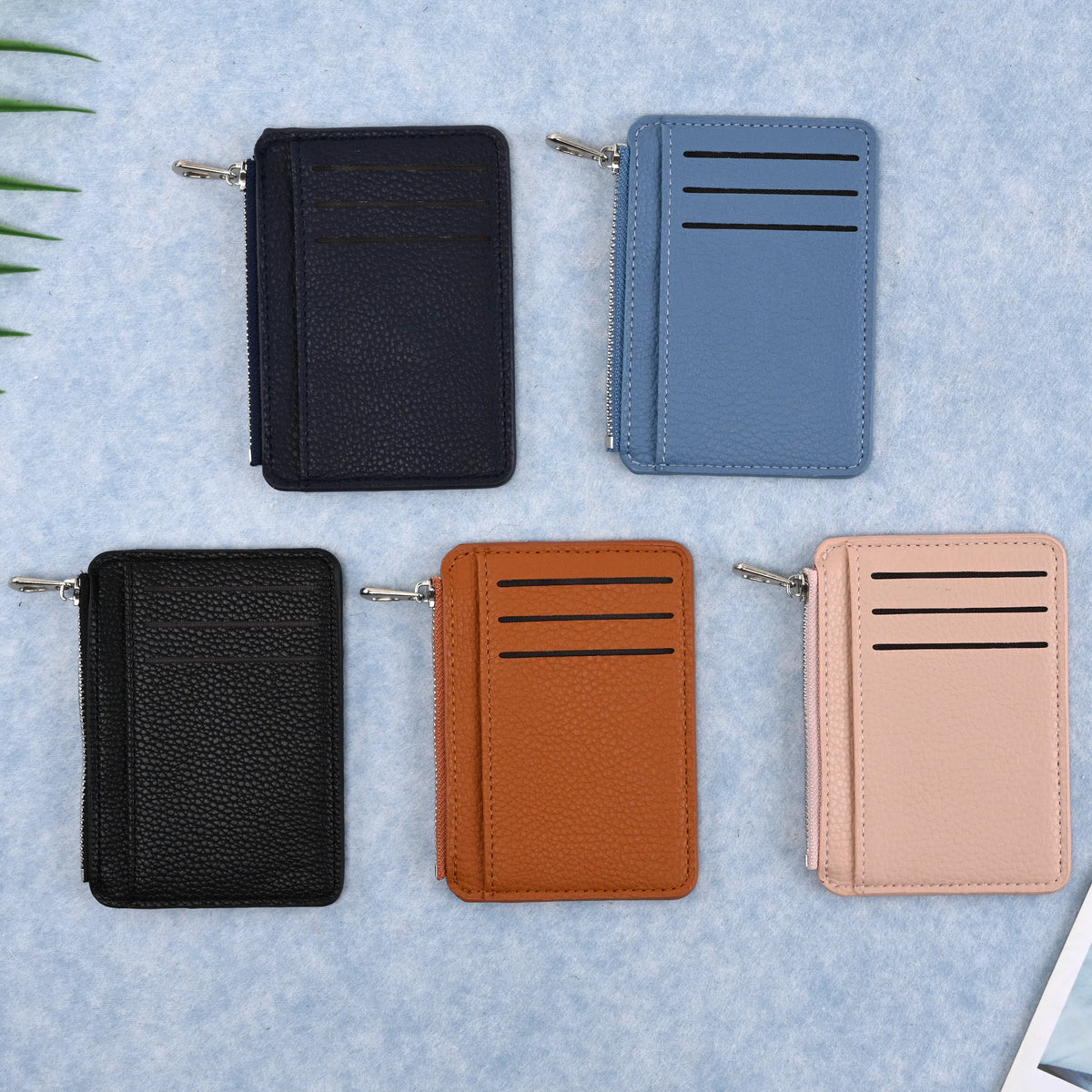 Slim Zip Card Purse