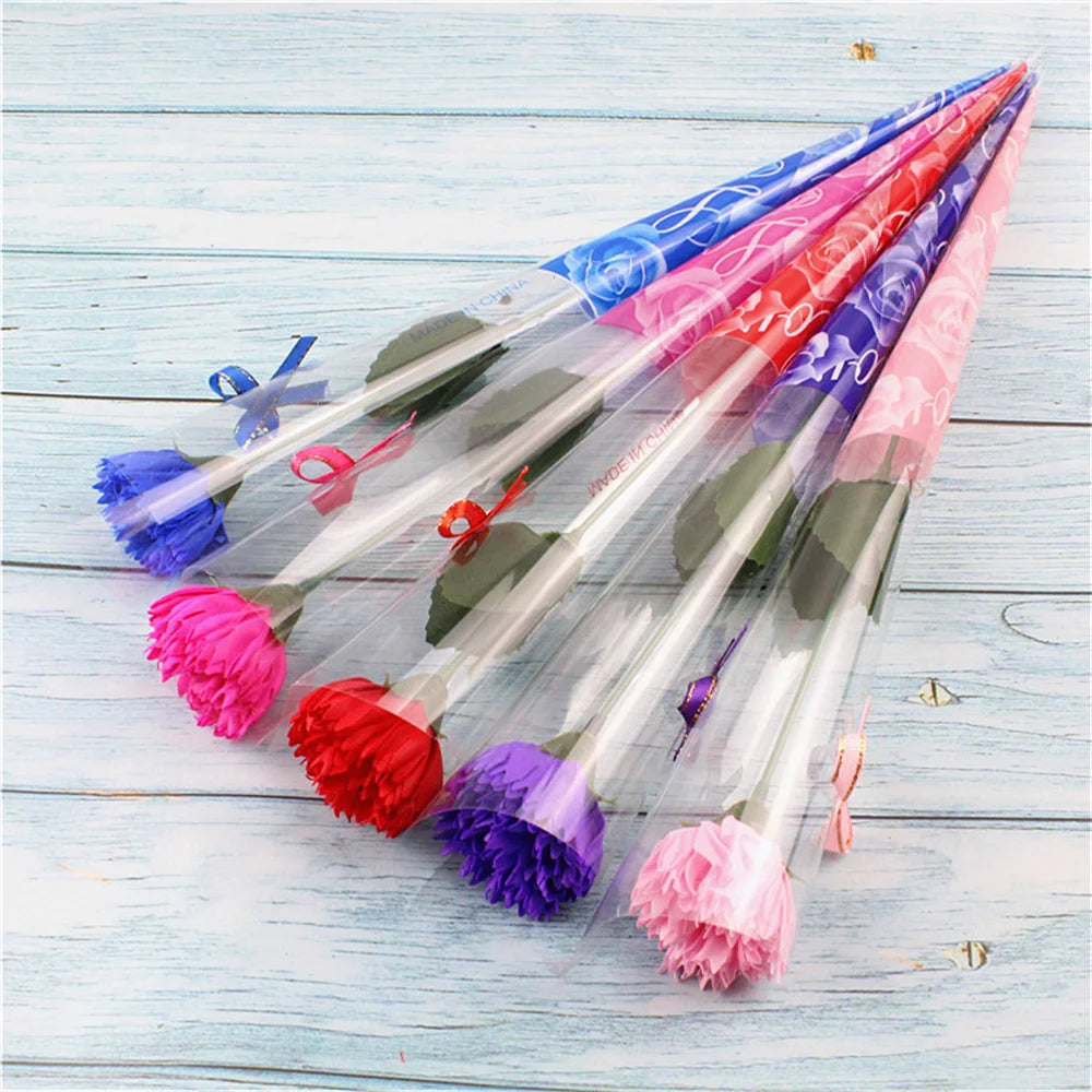 Soap Carnation Flower Gift