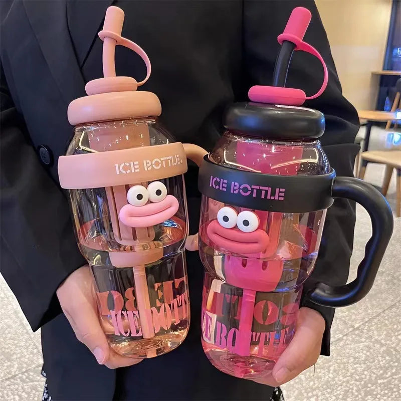 Large Straw Water Cup