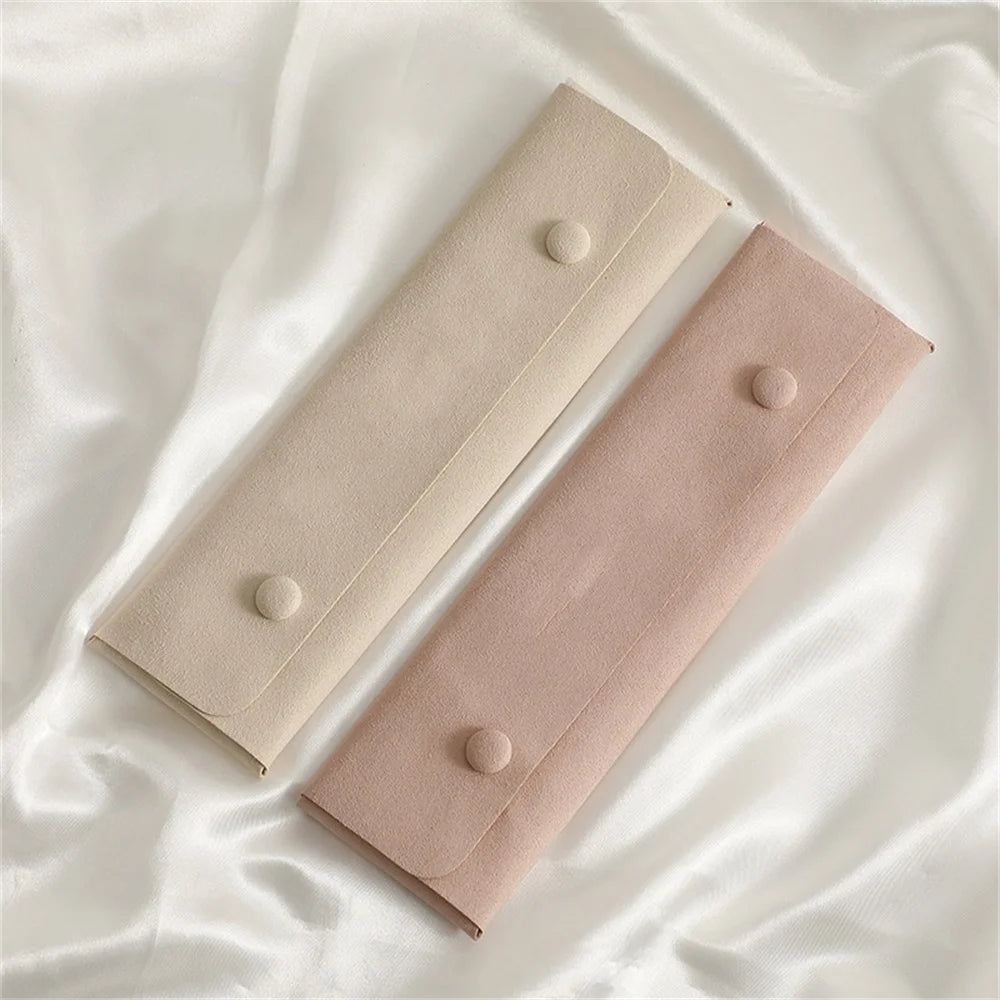 Microfiber Necklace Storage Pouch