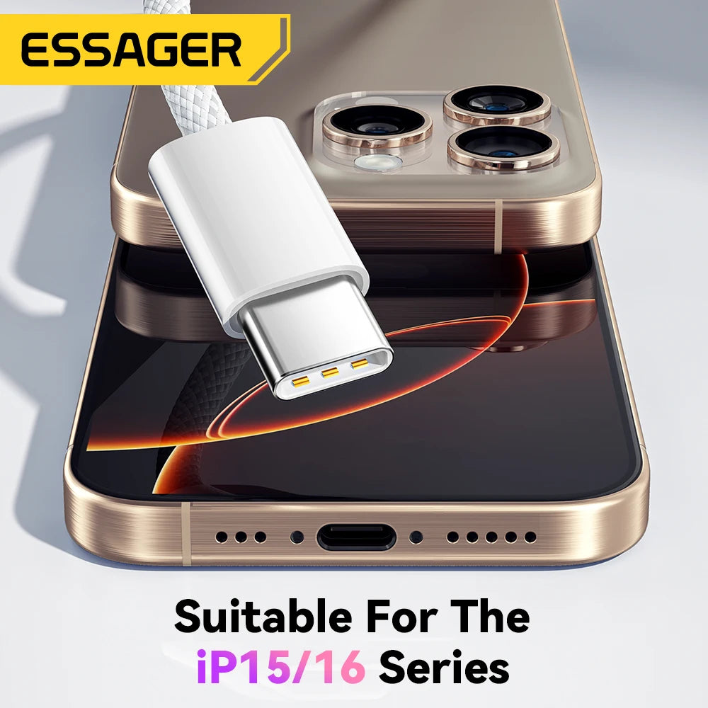 ⚡ Essager 60W USB-C Fast Charging Cable