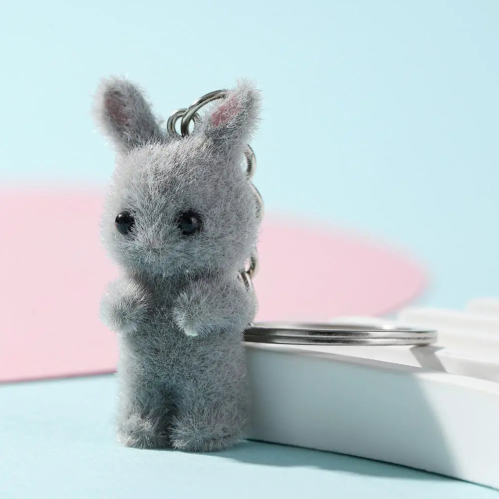 Fluffy Animal Keychains