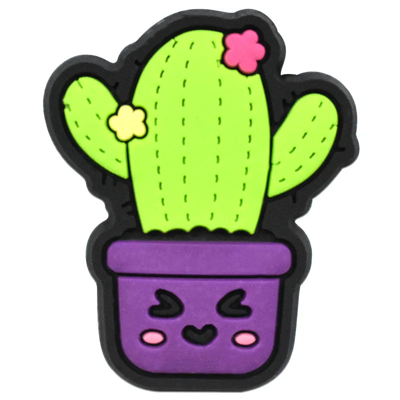 Cactus Shoe Charms