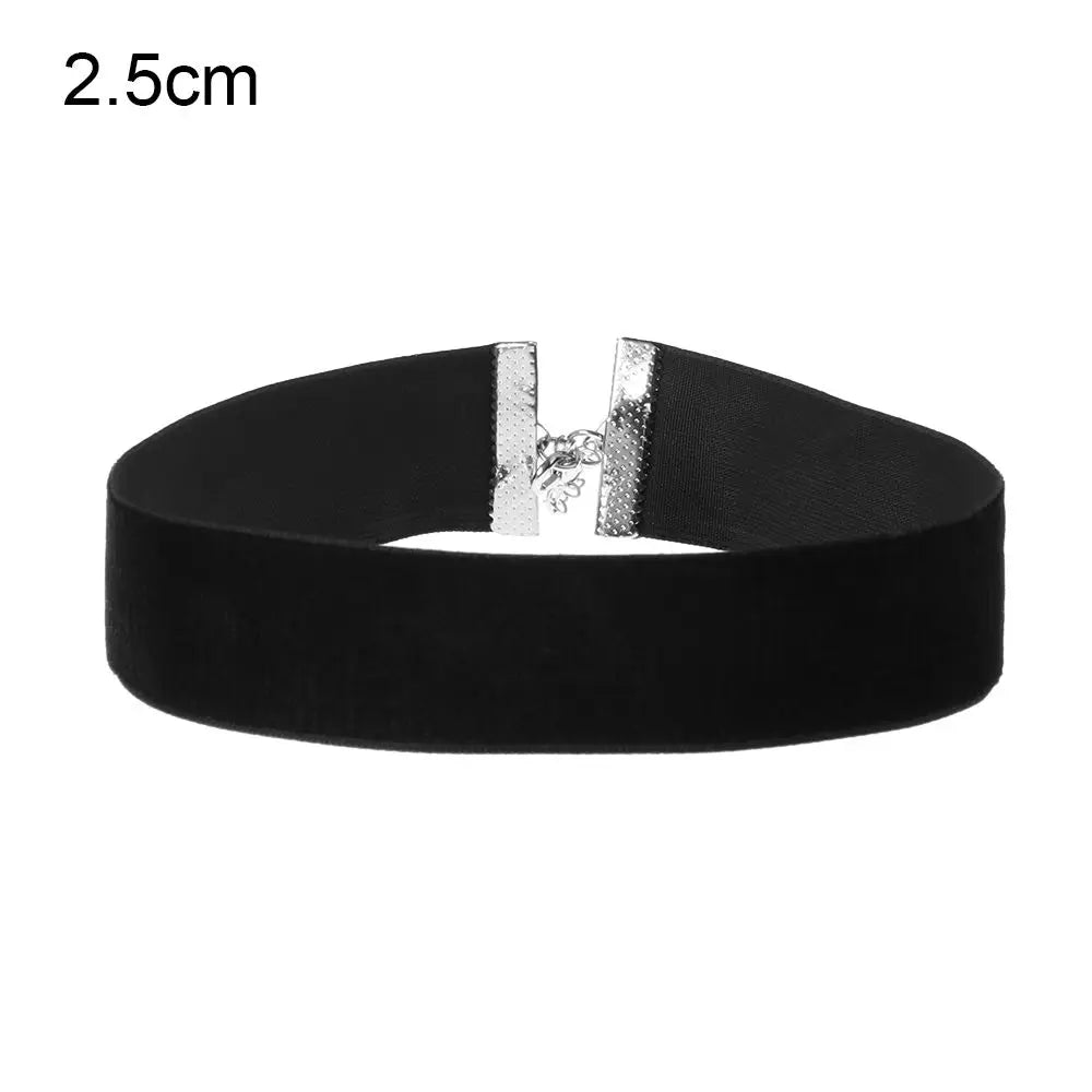 Gothic Velvet Ribbon Choker