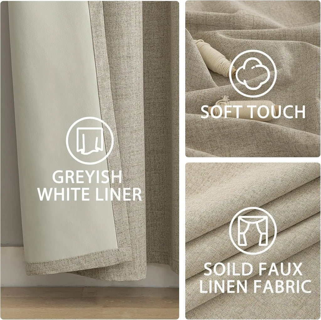 Blackout Curtains – Custom Height