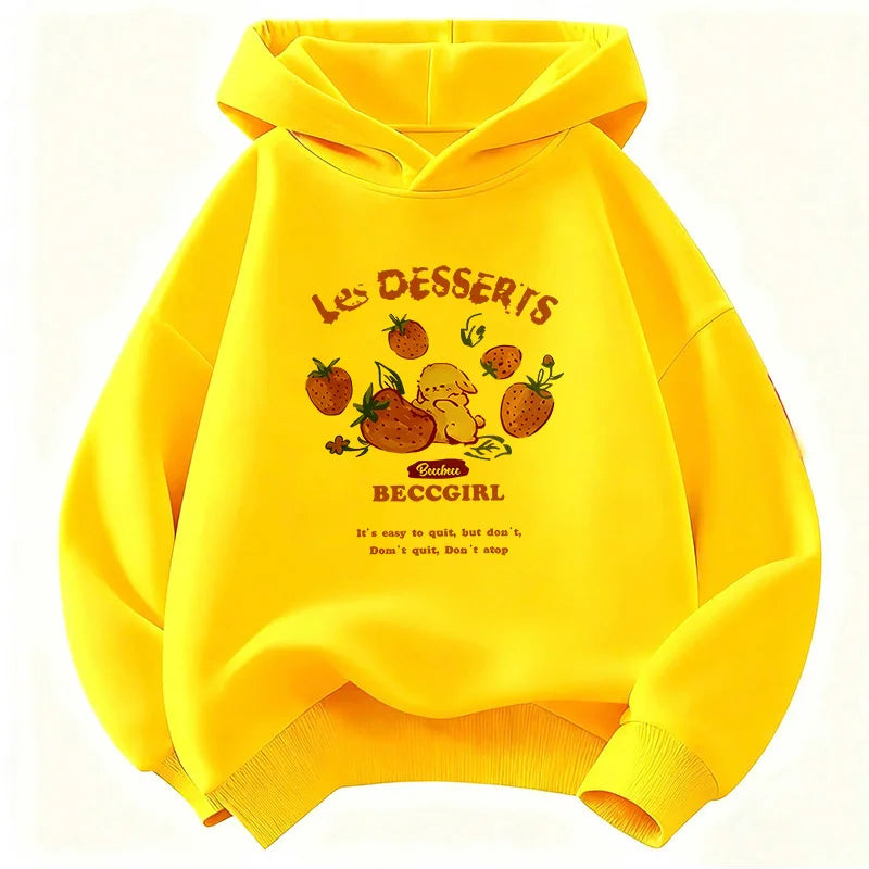 Kids Strawberry Hoodie