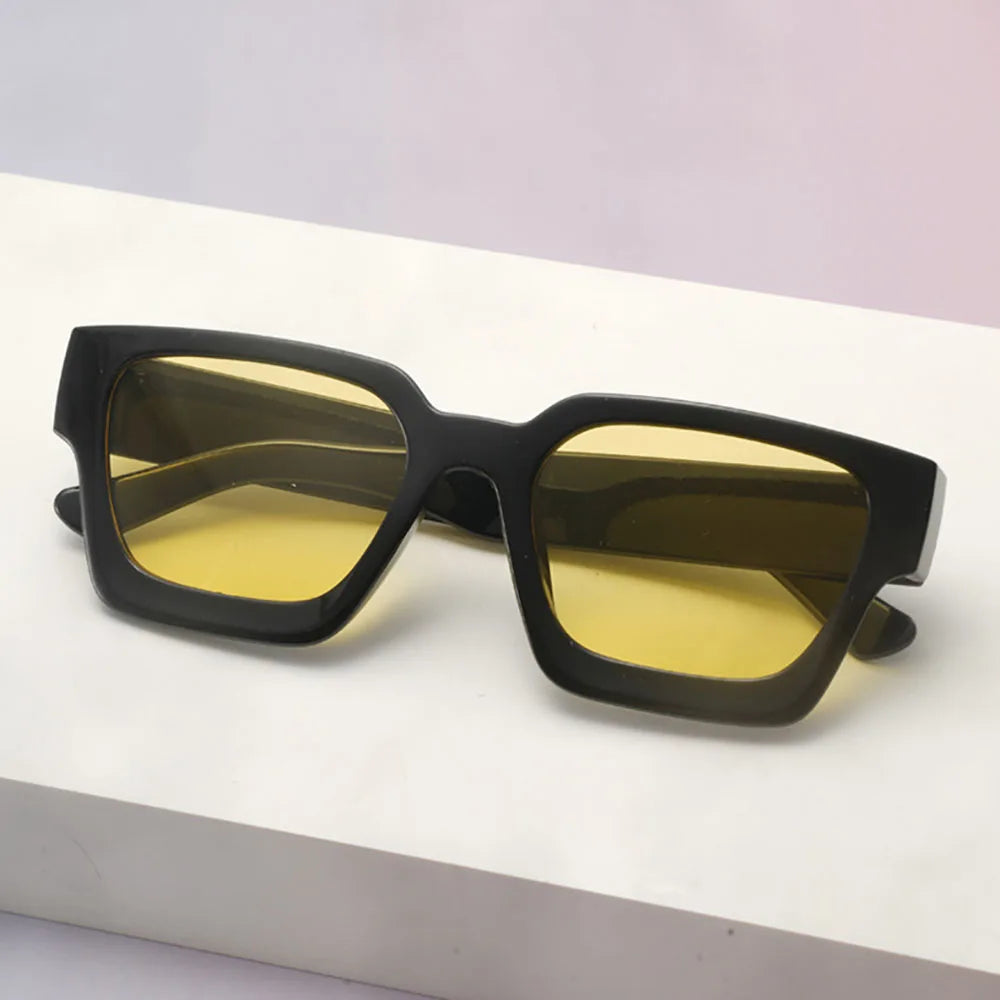 Thick Frame Classic Sunglasses