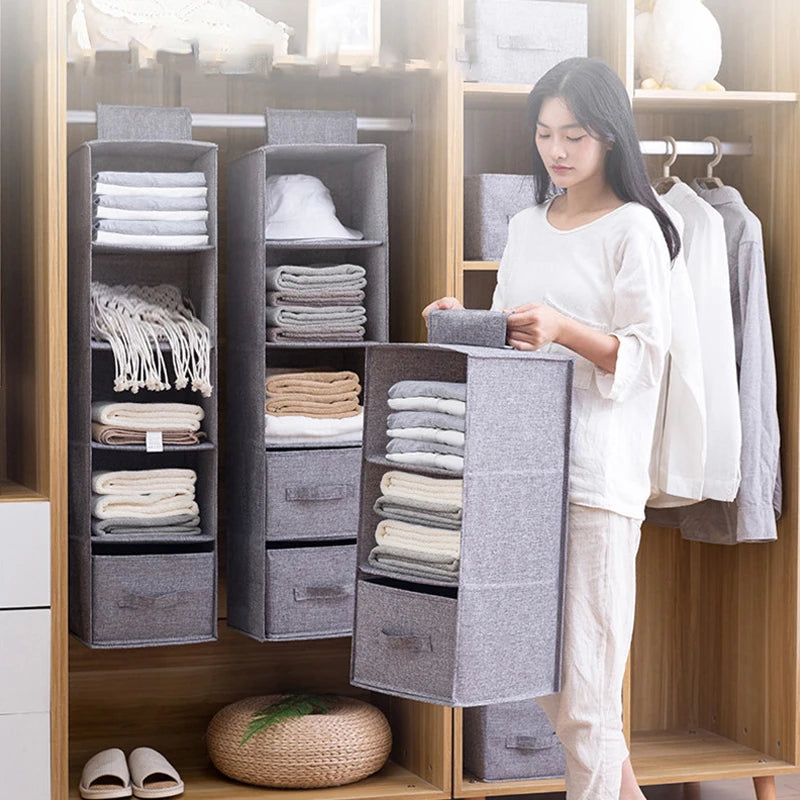 Hanging Wardrobe Drawer Organizer