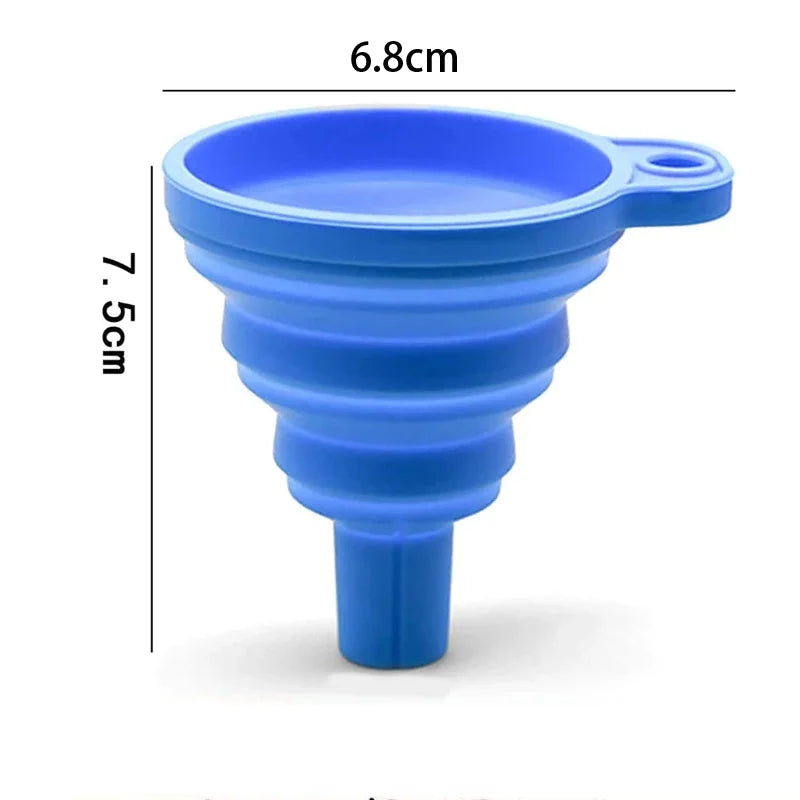 🛢️ Foldable Silicone Car Funnel