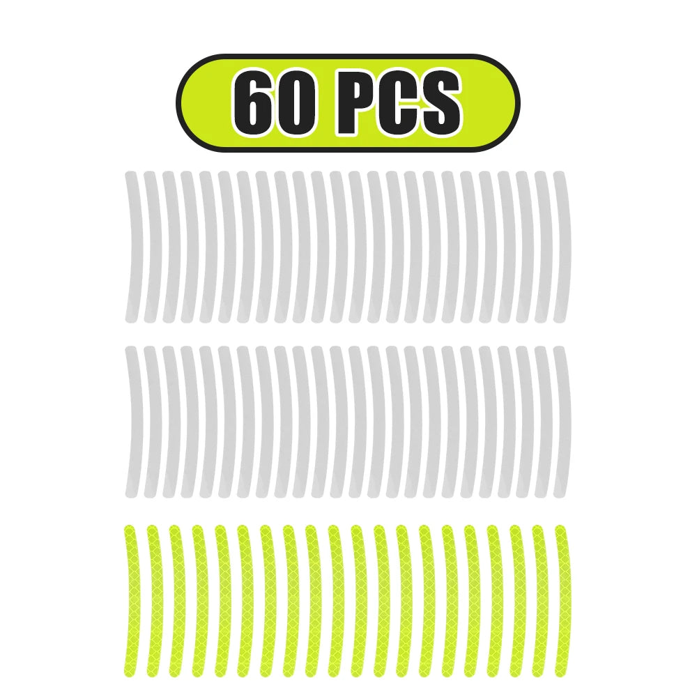 🚗 Reflective Wheel Rim Stripes