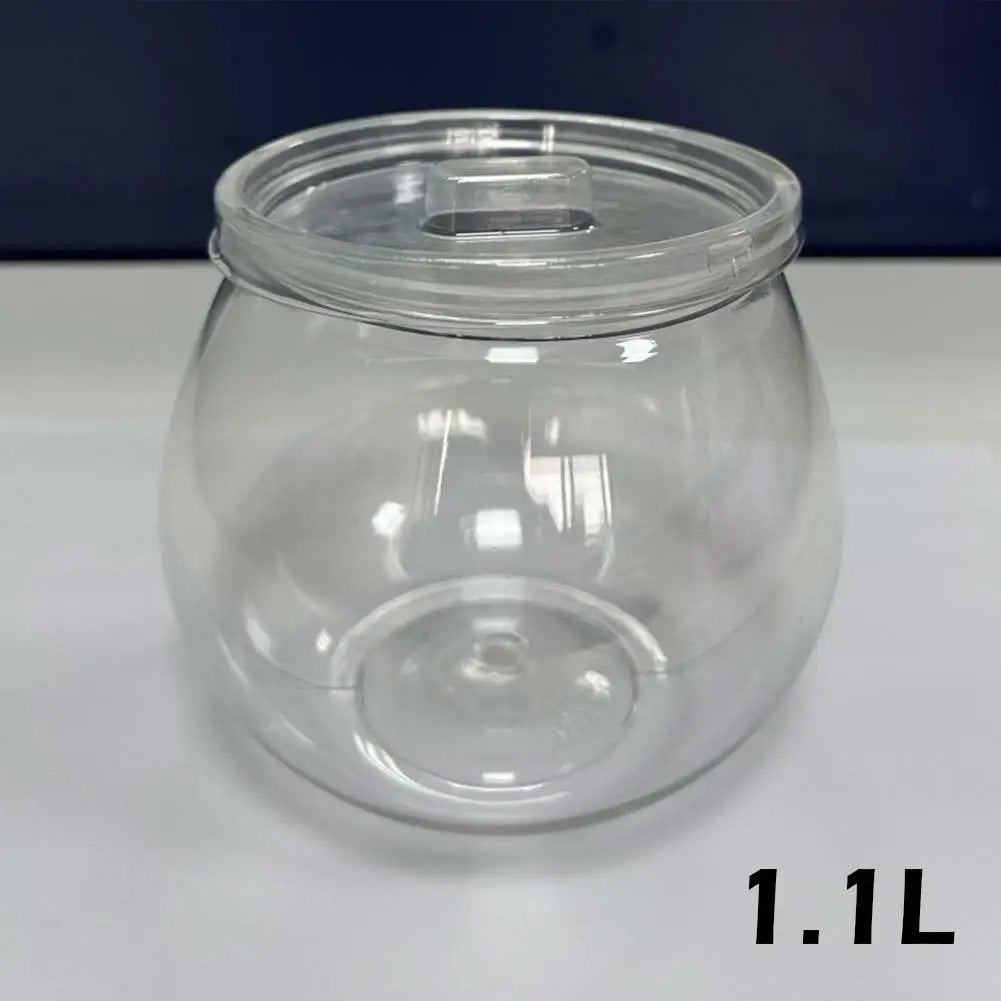Sealed Plastic Storage Jars