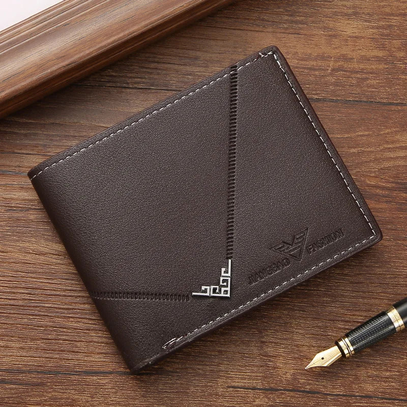 Lychee Texture Men's Wallet