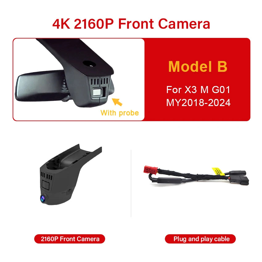 📸 Plug & Play Dash Cam for BMW