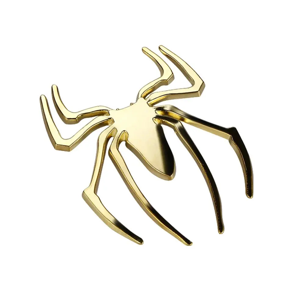 🕷️ 3D Metal Spider Car Emblem