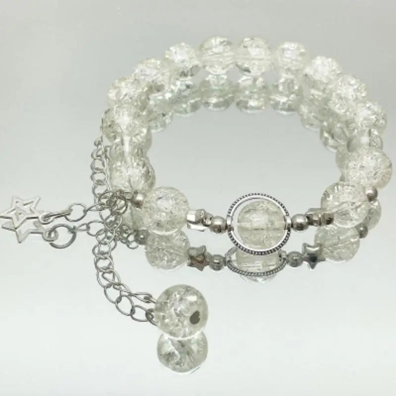 Lucky Bead Butterfly Charm Bracelet