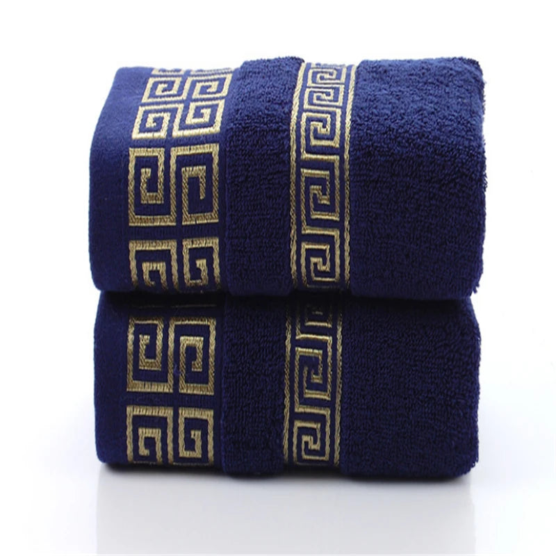 Embroidered Cotton Face Towel