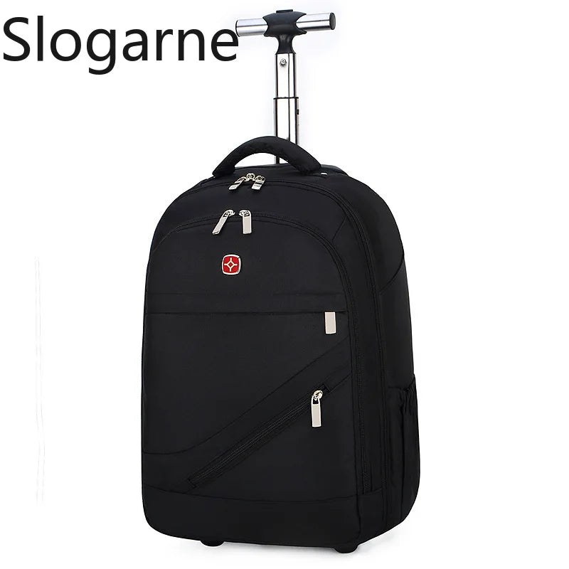 Rolling Backpack with Wheels