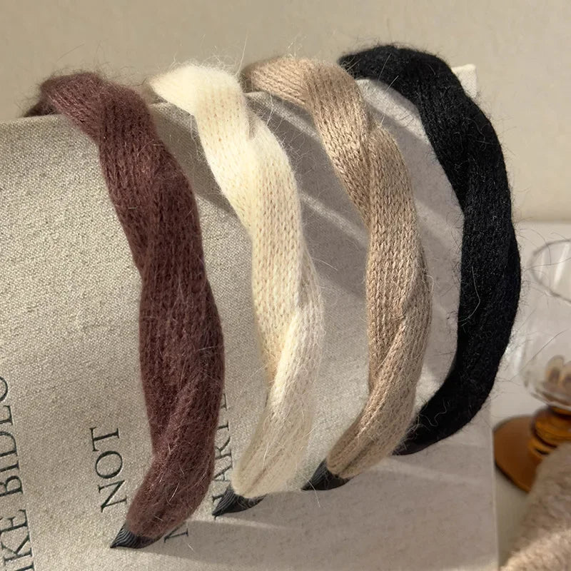 Knitted Twist Headband
