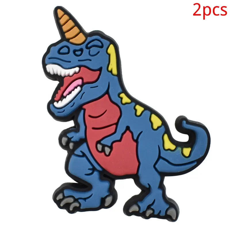 Dinosaur Shoe Charms