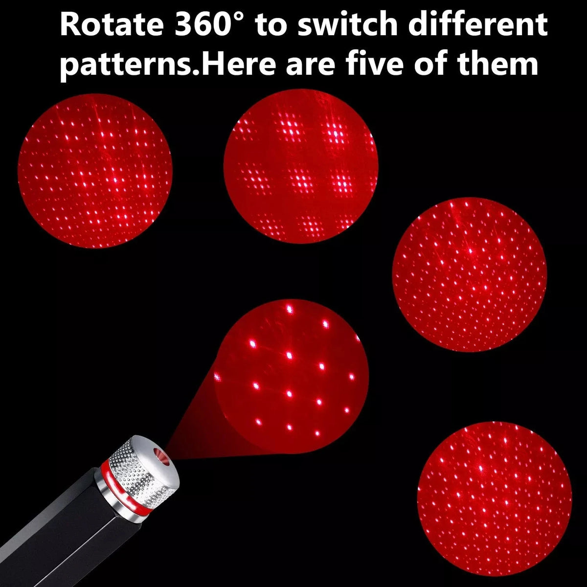 ✨ USB Starry Sky Projector Light