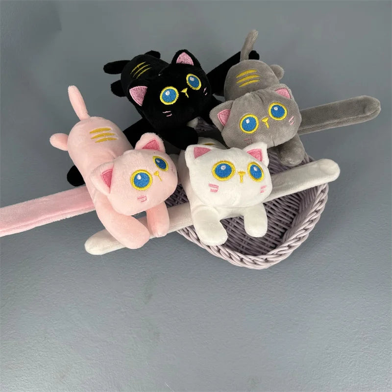 Cat Plush Slap Bracelet