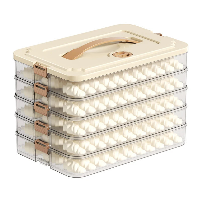 Multi-Layer Dumpling Freezer Box