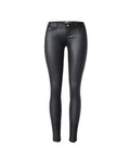 Low Rise Stretch Faux Leather Pants
