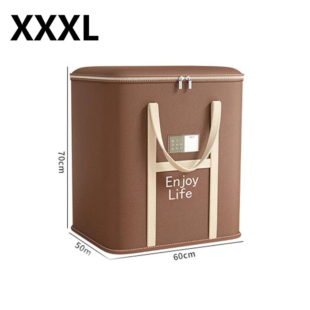 Large Zip Storage Bags with Handles