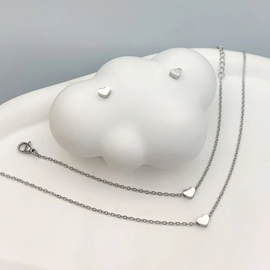 ❤️ Love Jewelry Set Necklace Bracelet Earrings