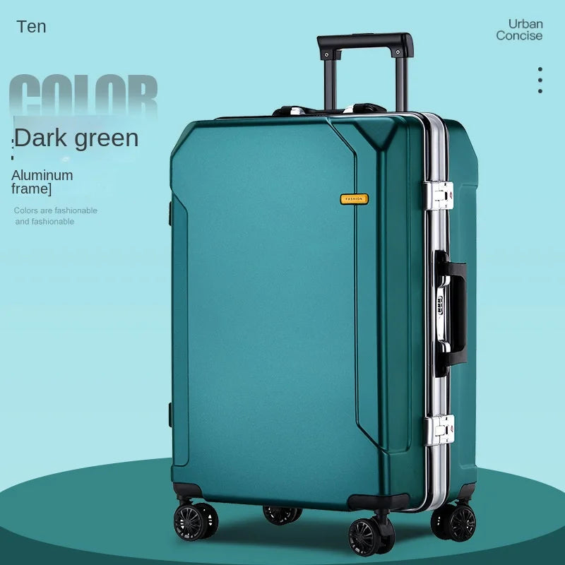 Aluminum Frame Spinner Suitcase