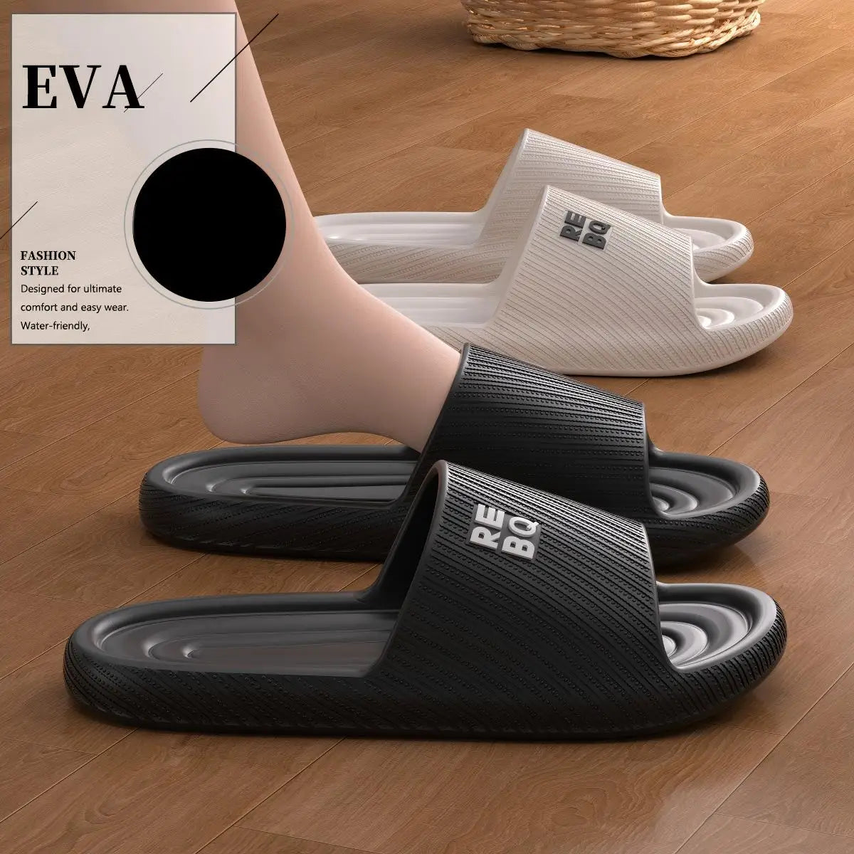 Unisex EVA Shower Slippers