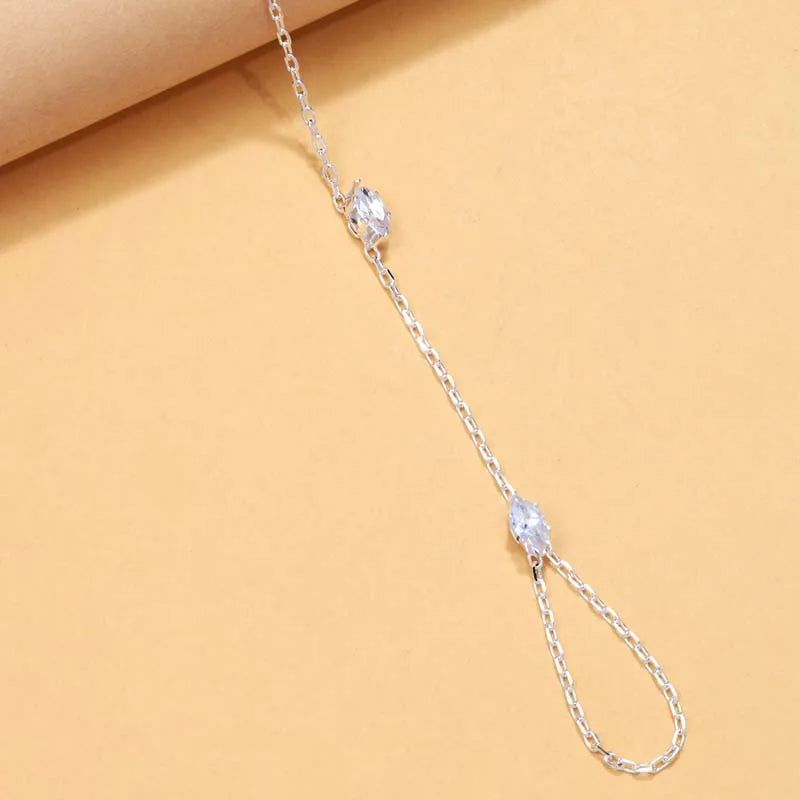 🔷 Bohemia Crystal Rhombus Bracelet