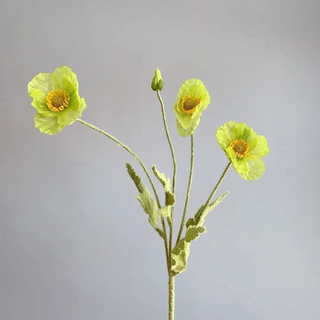 Artificial Poppy Flowers