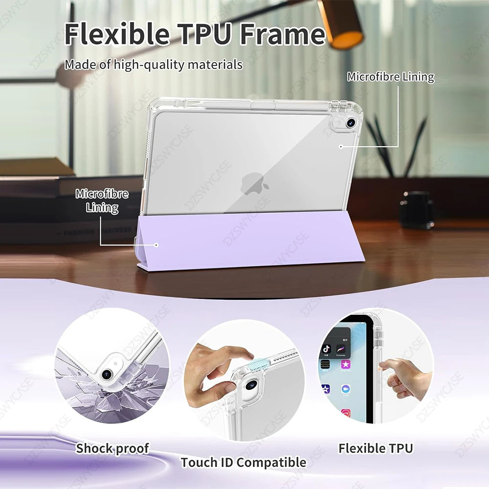 ✨ Clear Pencil Holder Case