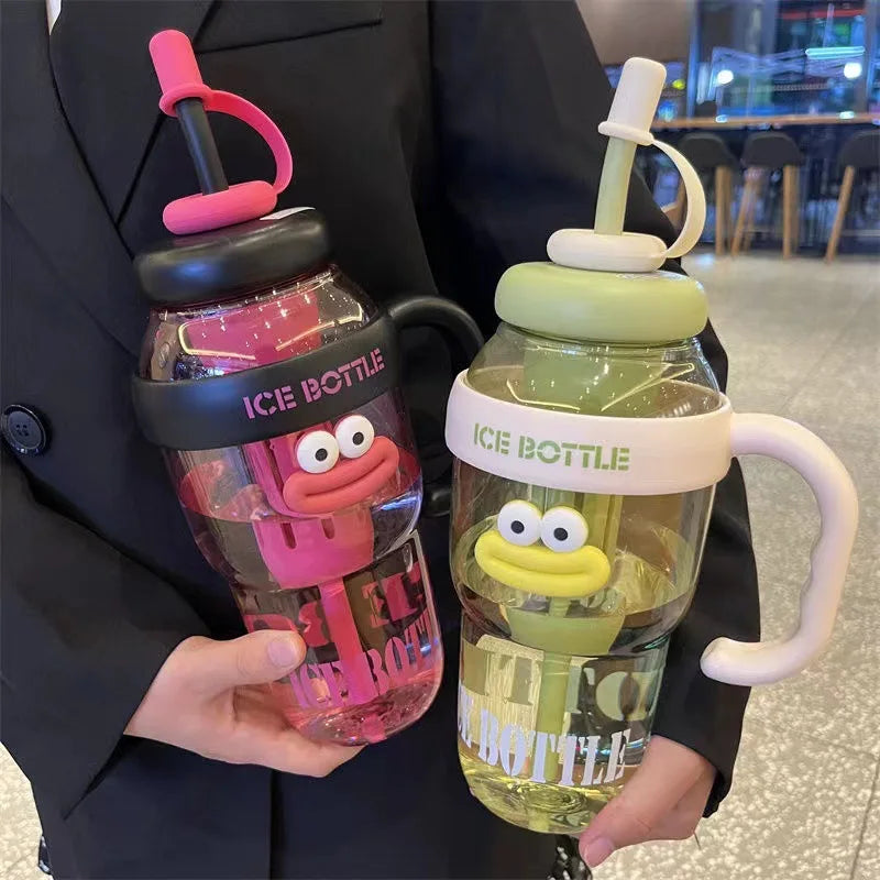 Large Straw Water Cup