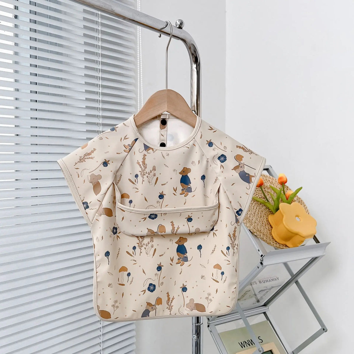 Waterproof Long-Sleeve Baby Bib