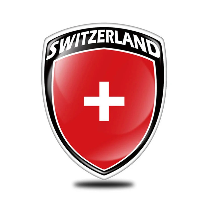 🏳️ 3D Reflective Flag Car Sticker